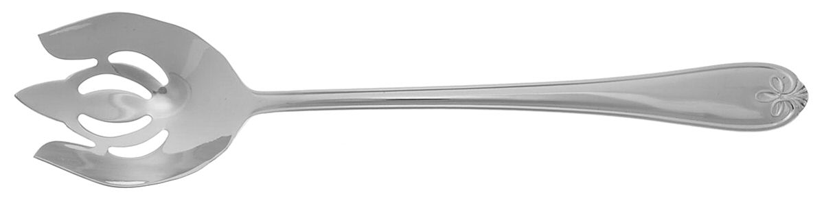 Ribbon Crest (Stainless) Oversize Solid Salad Servng Fork by Reed & Barton-1