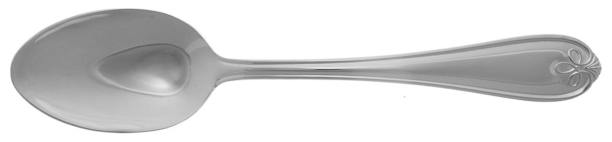 Ribbon Crest (Stainless) Tablespoon (Serving Spoon) by Reed & Barton-1