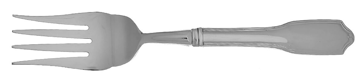 Nelson (Stainless) Cold Meat Fork Large, Stainless Tines HC by Reed & Barton-1
