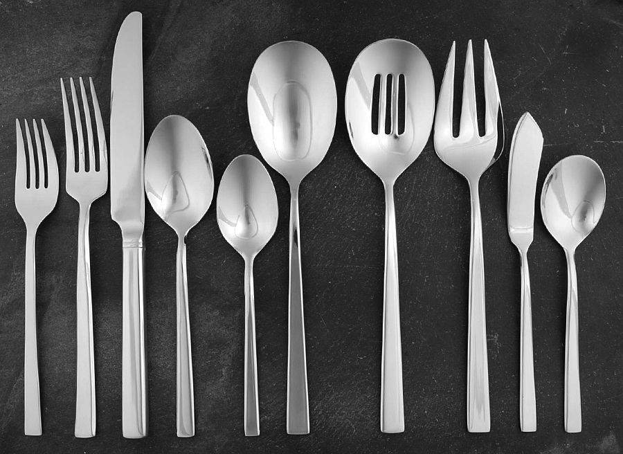 Cole (Stainless) 45 Piece Starter Set by Reed & Barton-1