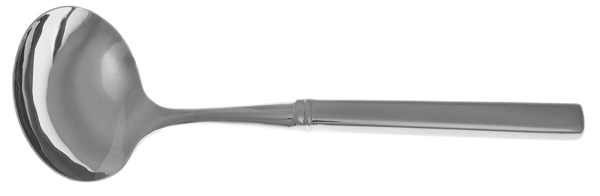 Cole (Stainless) Gravy Ladle with No Spout Stainless Bowl HC by Reed & Barton-1