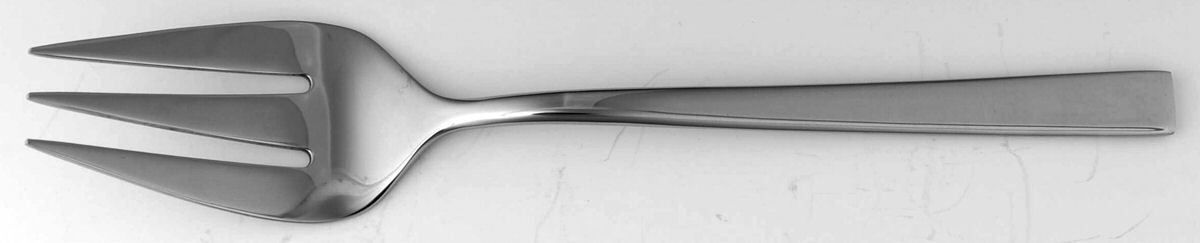 Cole (Stainless) Medium Solid Cold Meat Serving Fork by Reed & Barton-1