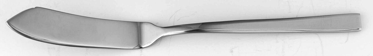 Cole (Stainless) Flat Handle Master Butter Knife by Reed & Barton-1