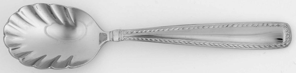 Barrett (Stainless) Sugar Shell Spoon by Reed & Barton-1