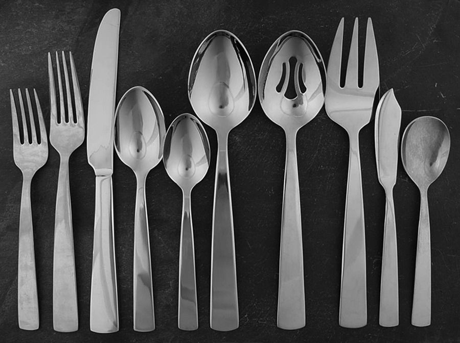Elan (Stainless) 45 Piece Starter Set by Reed & Barton-1