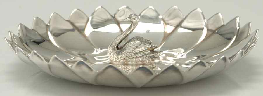 100 (Silverplate, Hollowware) 6" Bon Bon Bowl by Reed & Barton-1