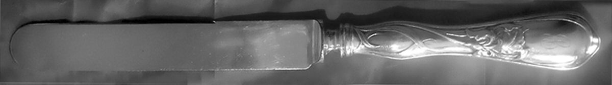 RH2 (Sterling) Blunt Hollow Knife by Mark R. Harris & Co-1