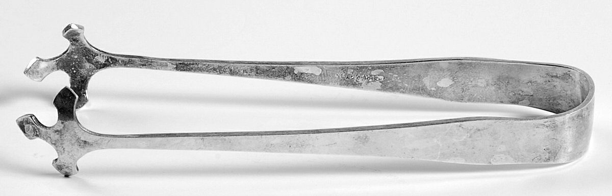 RDS189 (Silverplate) Sugar Tongs by Reed & Barton-1