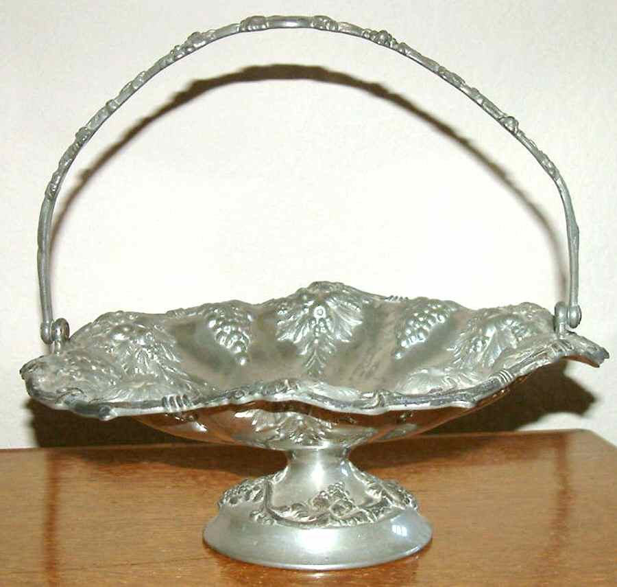 1874 (Silverplate, Hollowware) Silverplate Basket by Reed & Barton-1