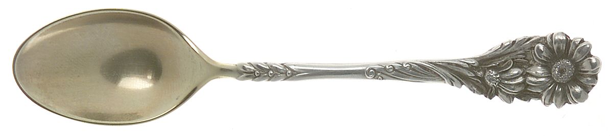 Harlequin (Sterling) Demitasse Spoon by Reed & Barton-1
