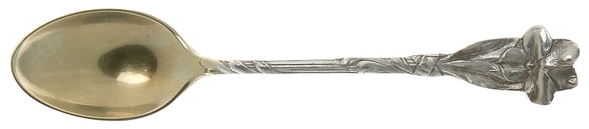 Harlequin (Sterling) Demitasse Spoon by Reed & Barton-1