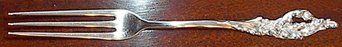 Sterling Flatware Strawberry Fork by Unknown Mfg Silver-1