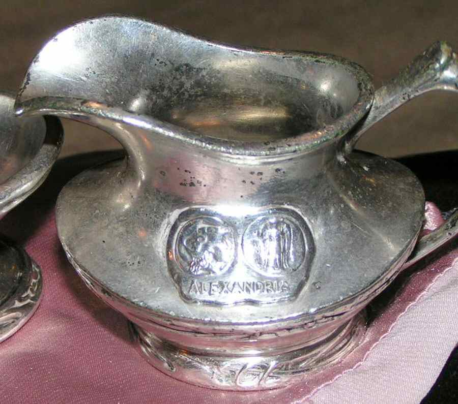 Alexandria (Silverplate, Hollowware) Creamer by Reed & Barton-1