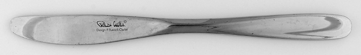 Scoop Mirror (Stainless) Modern Solid Knife by Robert Welch-1
