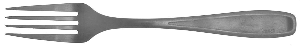 Mickelton Scoop Sand (Stainless) Solid Salad Serving Fork by Robert Welch-1