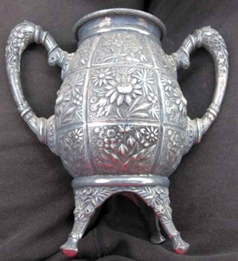 1905 (Silverplate, Hollowware) Sugar Bowl No Lid by Rogers Smith-1