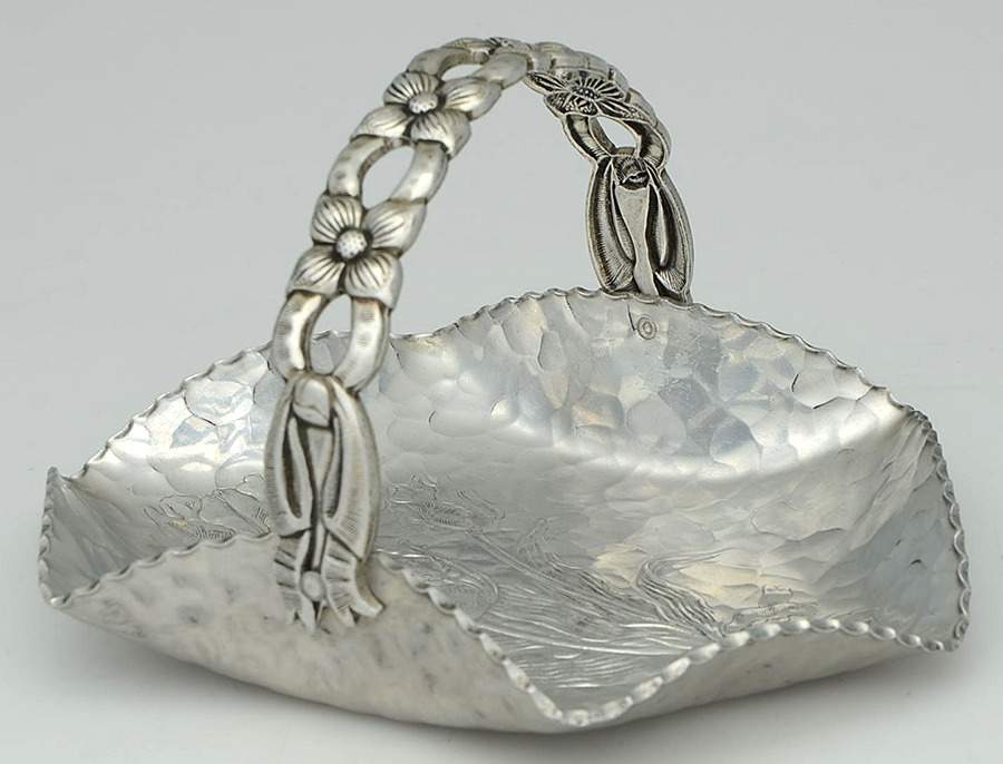 R1K1 (Aluminum, Holloware) Basket by Rodney Kent Silver Company-1