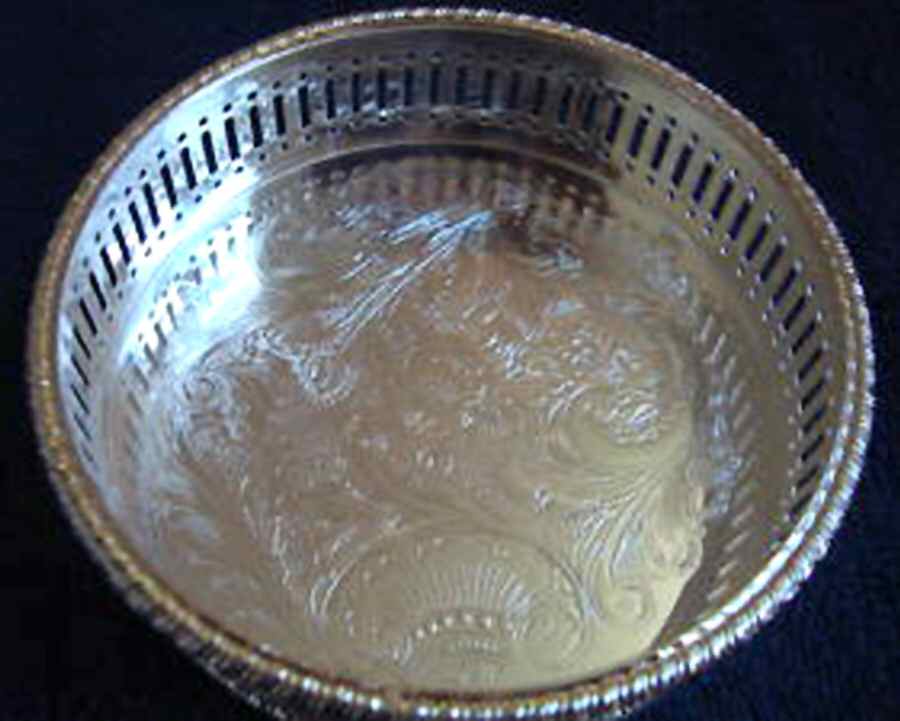 208 (Silverplate, Hollowware) Wine Bottle Coaster by Reed & Barton-1
