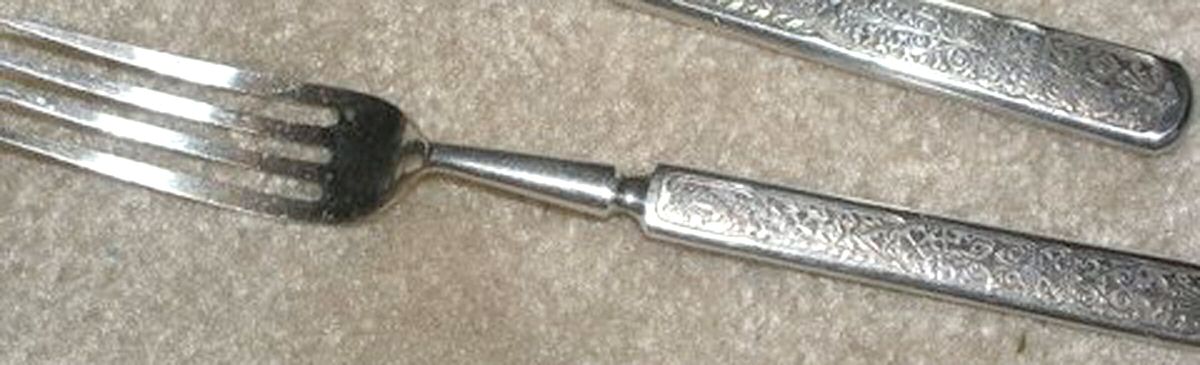 RDS191 (Silverplate) Fork by Reed & Barton-1