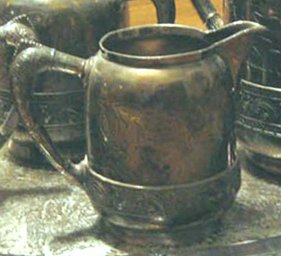 974 (Silverplate, Hollowware) Creamer by Rockford Silver Plate Co-1