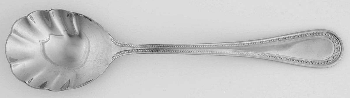 RXV12 (Stainless) Sugar Shell Spoon by RSVP Flatware-1