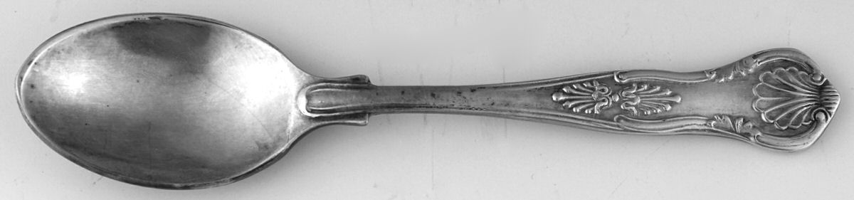 Kings (Silverplate) Demitasse Spoon by Joseph Rodgers & Sons-1
