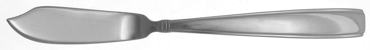 Mckenna (Stainless) Flat Handle Master Butter Knife by Reed & Barton-1