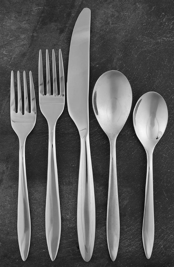 Delfino (Stainless) 5 Piece Place Setting by Reed & Barton-1