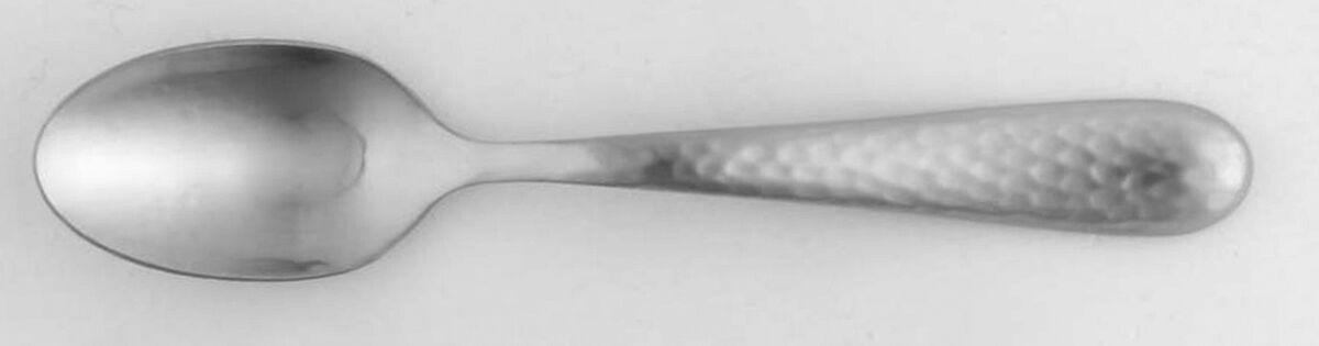Florence-Satin (Stainless) Place/Oval Soup Spoon by Ricci (Argentieri)-1