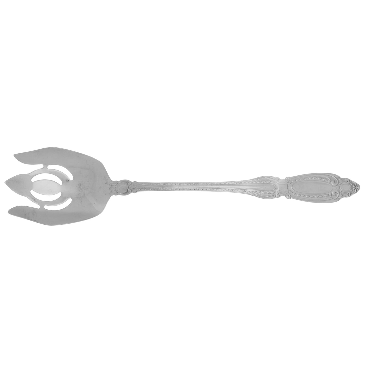 Gwyneth (Stainless) Solid Salad Serving Fork by Reed & Barton-1