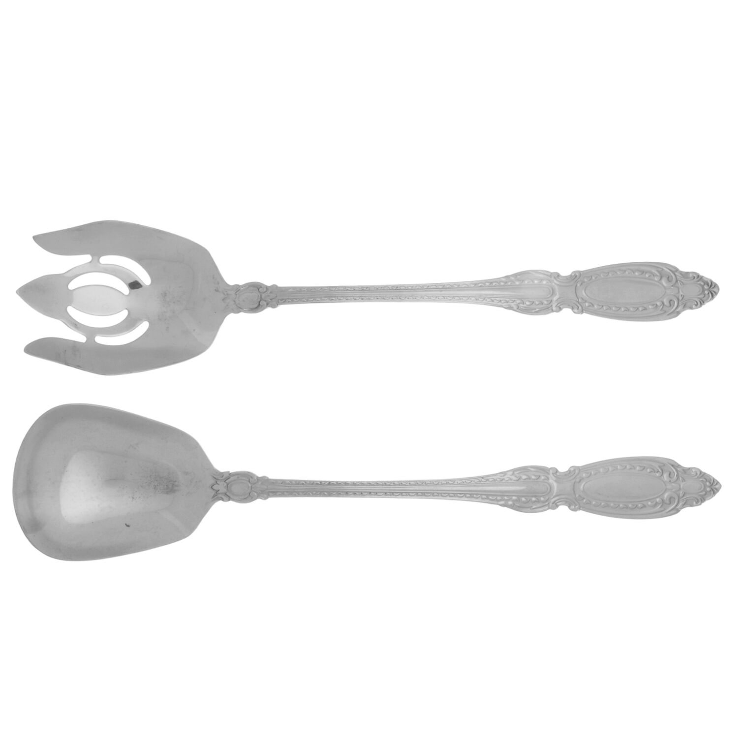 Gwyneth (Stainless) (2 Pc) Solid Salad Set by Reed & Barton-1