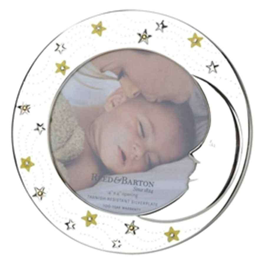 Sweet Dreams (Silverplate, Hollowware) 3" Round Picture Frame by Reed & Barton-1