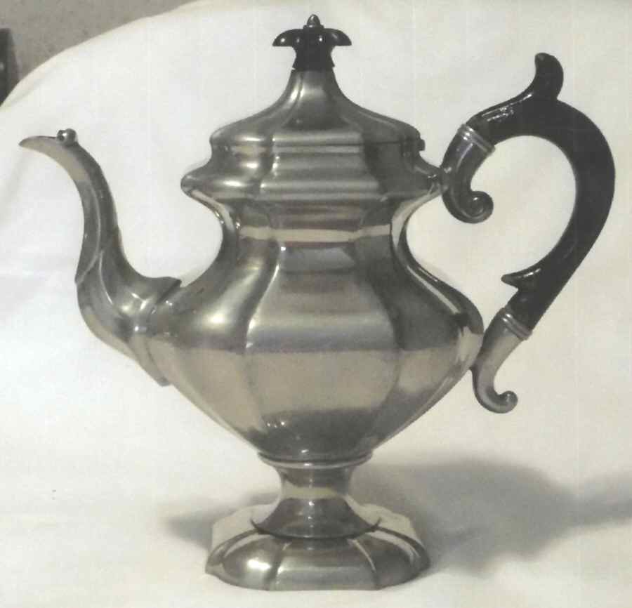 3500-6 (Silverplate, Hollowware) Silverplate Coffee Pot by Reed & Barton-1