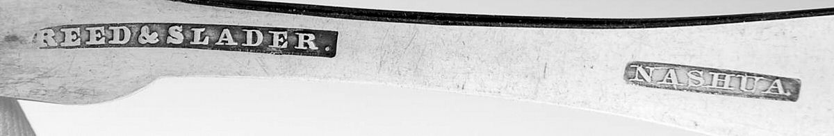 Coin Silver Flatware Teaspoon by Elbridge Reed & Edward A Slater-3
