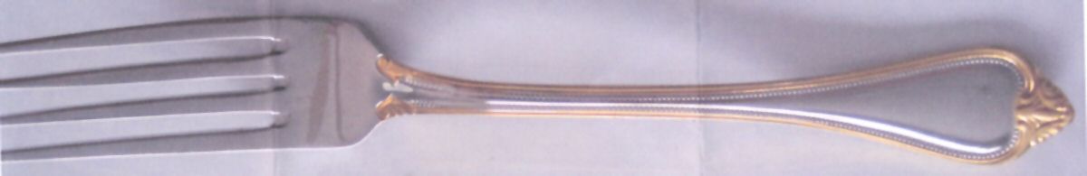 Melanie (Stainless, Gold Accent) Fork by Retroneu-1