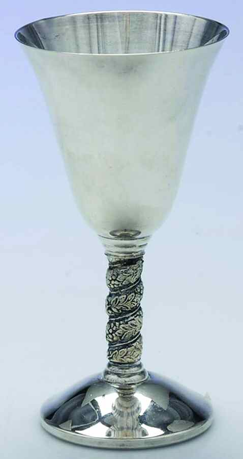 R3O1 (Silverplate, Hollowware) Wine Goblet by Roma-Spain-1