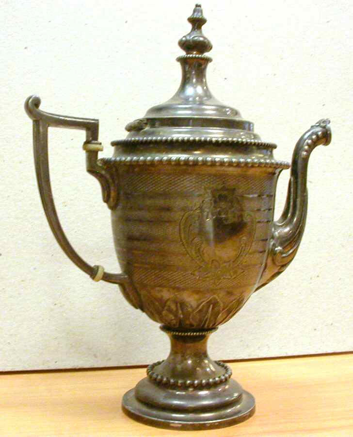 1928 (Silverplate, Hollowware) Silverplate Coffee Pot by Reed & Barton-1