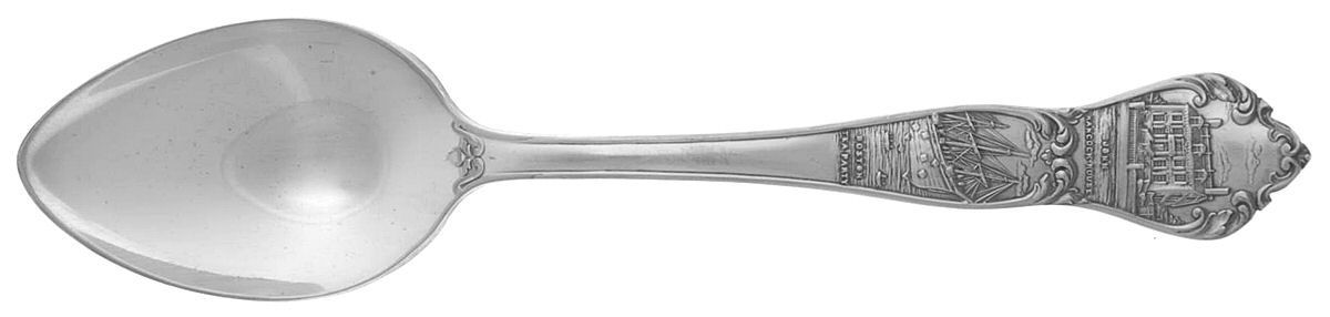 American Landmarks (Silverplate) Teaspoon by Reed & Barton-1