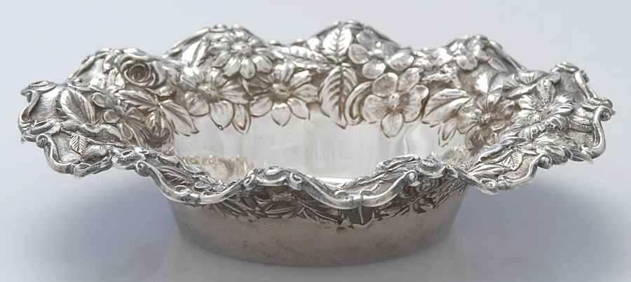 RSJ2 (Sterling, Hollowware) 6" Bon Bon Bowl by Ritter & Sullivan-1