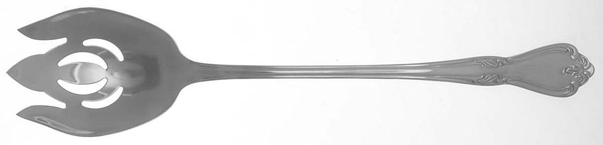 Thornhill (Stainless) Large Solid Serving Fork by Reed & Barton-1