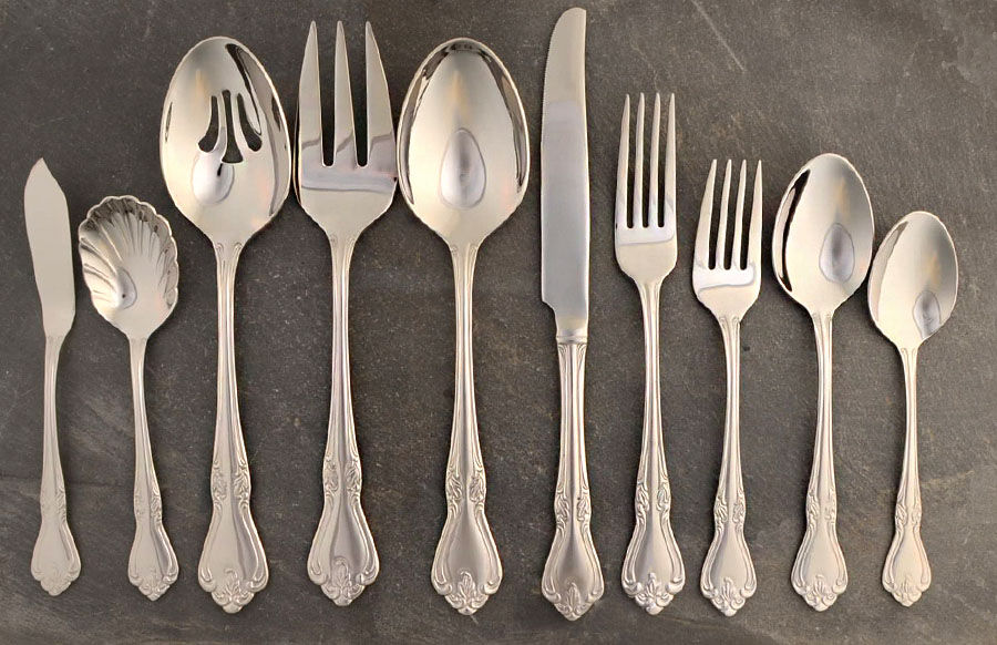 Thornhill (Stainless) 45 Piece Starter Set by Reed & Barton-1