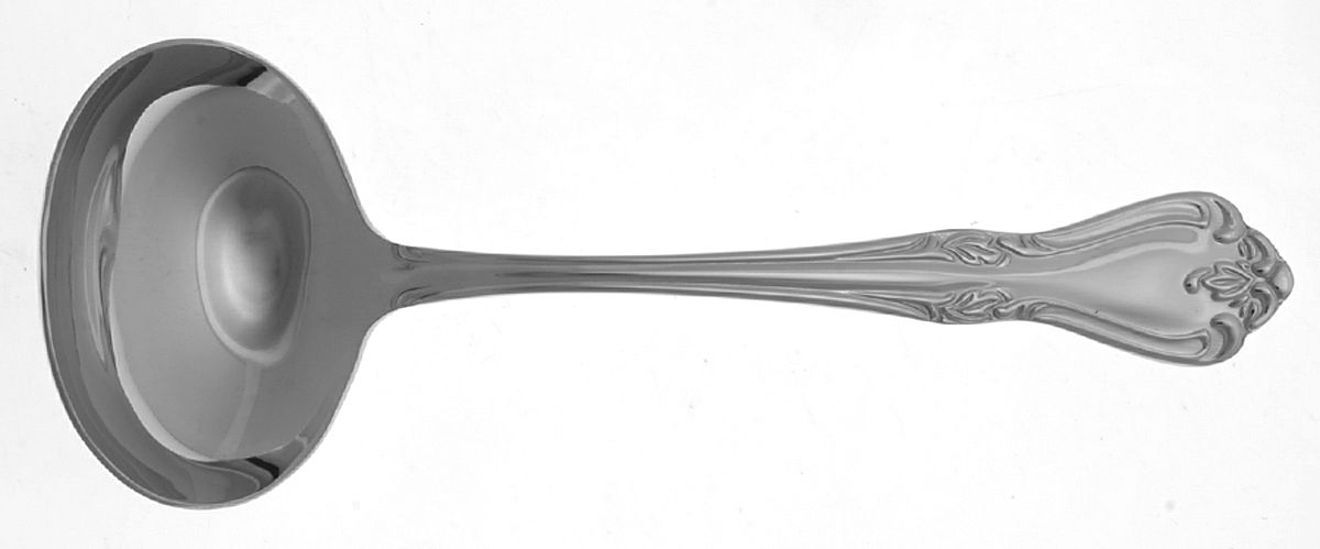 Thornhill (Stainless) Solid Gravy Ladle by Reed & Barton-1