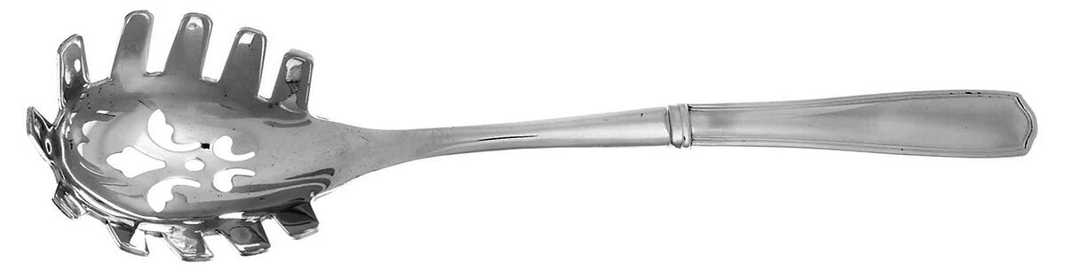 Tarbor (Stainless) Pasta Server with Stainless Bowl HC by Reed & Barton-1