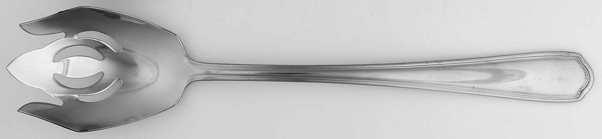 Tarbor (Stainless) Large Solid Serving Fork by Reed & Barton-1
