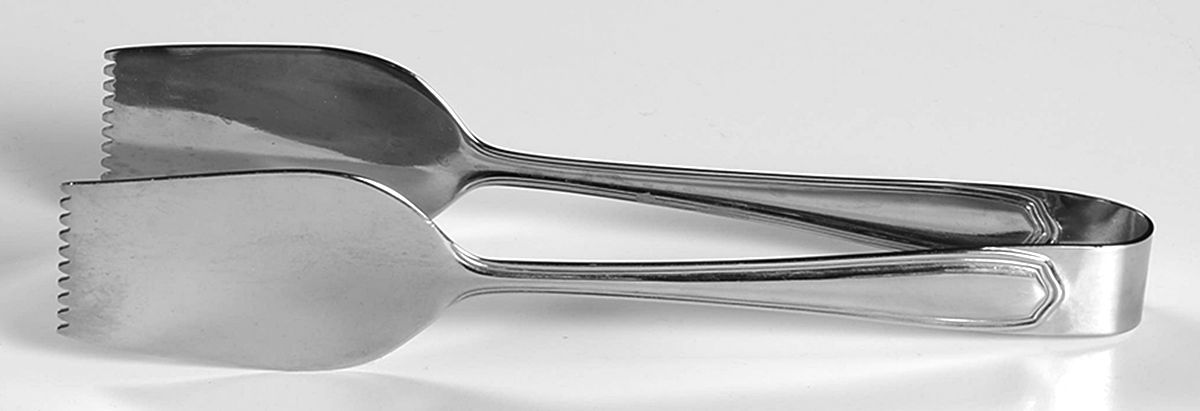 Tarbor (Stainless) 1-Piece Salad Tongs by Reed & Barton-1