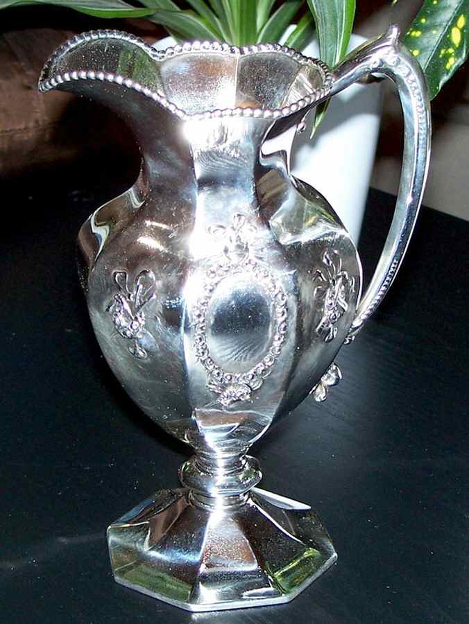 260C (Sterling, Hollowware, Chased) Creamer by Reed & Barton-1