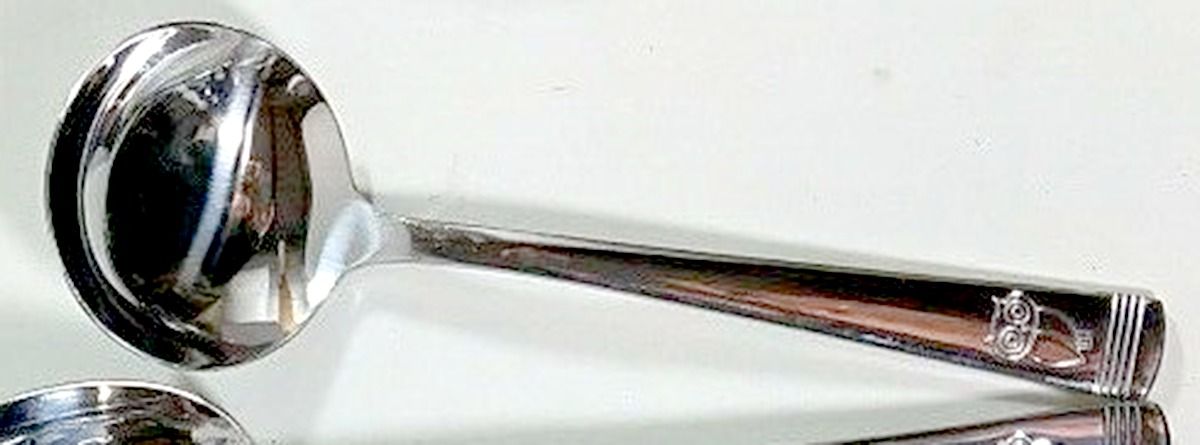 Little Hoot (Stainless) Solid Gravy Ladle by Rachael Ray-1