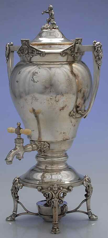 1878 (Silverplate, Hollowware) Coffee Urn by Reed & Barton-1
