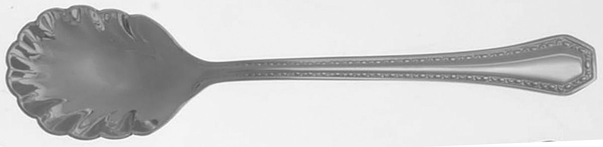 Copley (Stainless) Sugar Shell Spoon by Reed & Barton-1