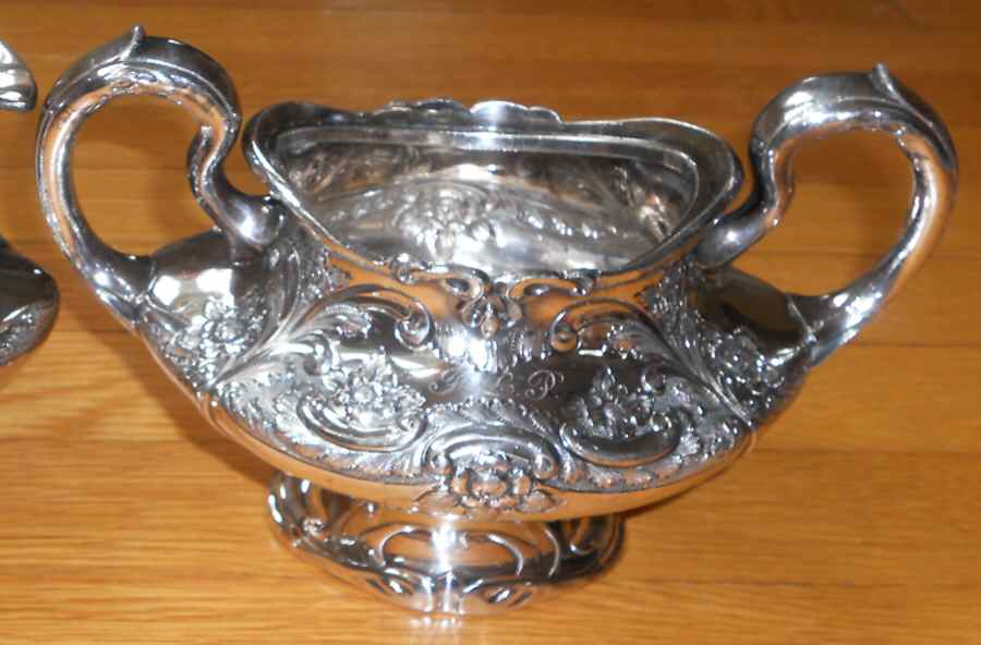 3717 (Silverplate, Hollowware) Sugar Bowl No Lid by Reed & Barton-1